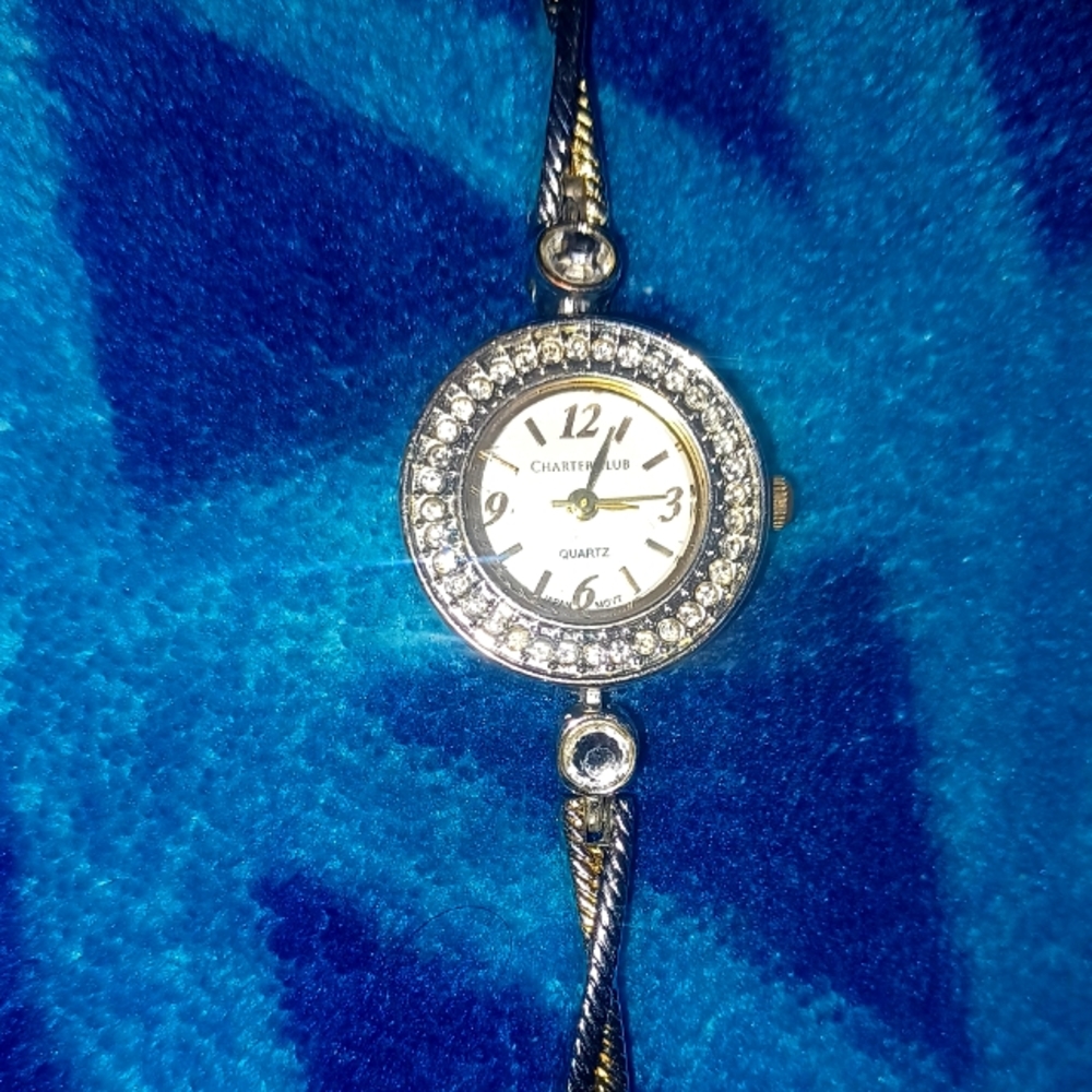 Quartz Charleston silver bracelet watch